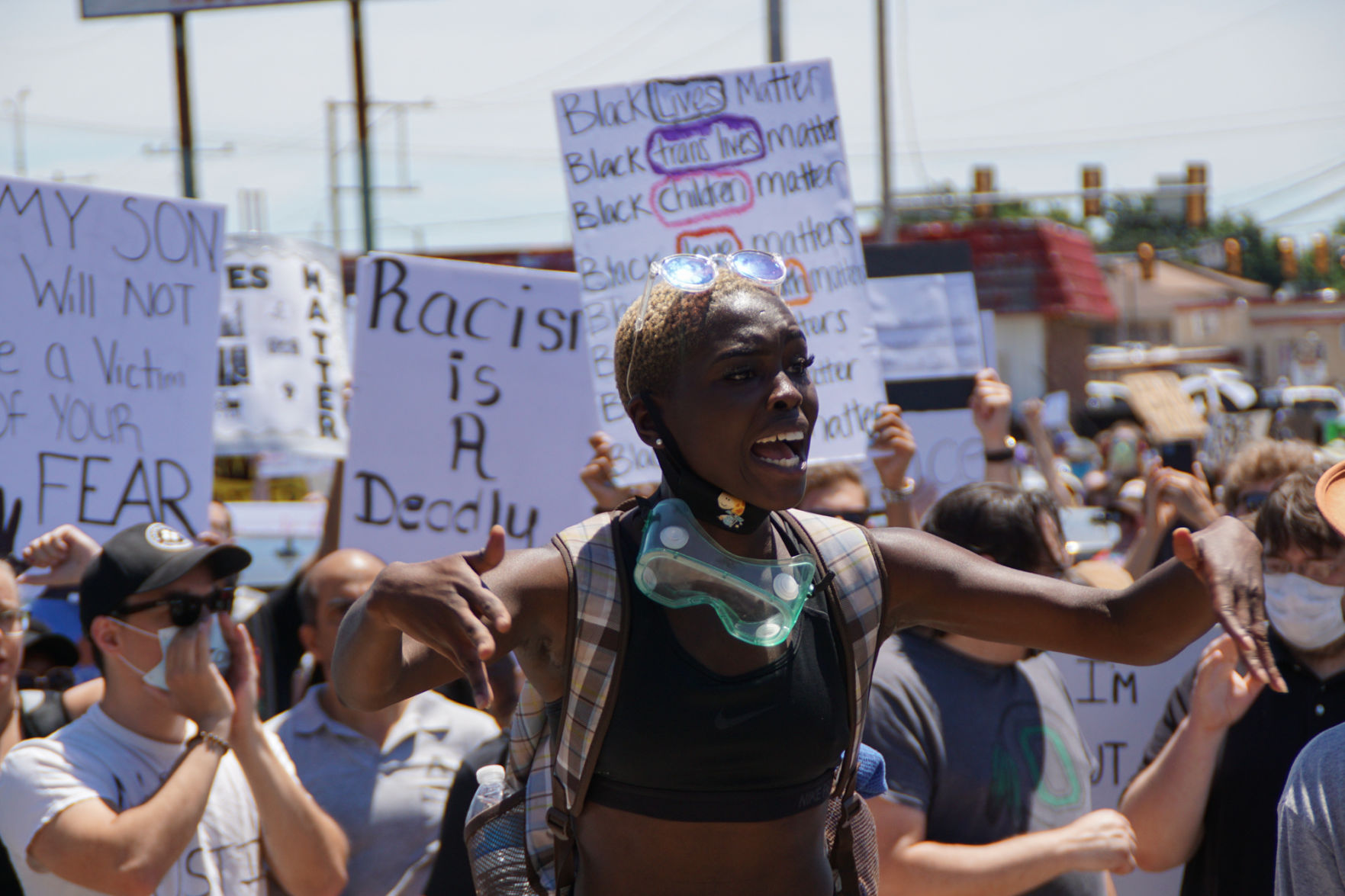 Protester